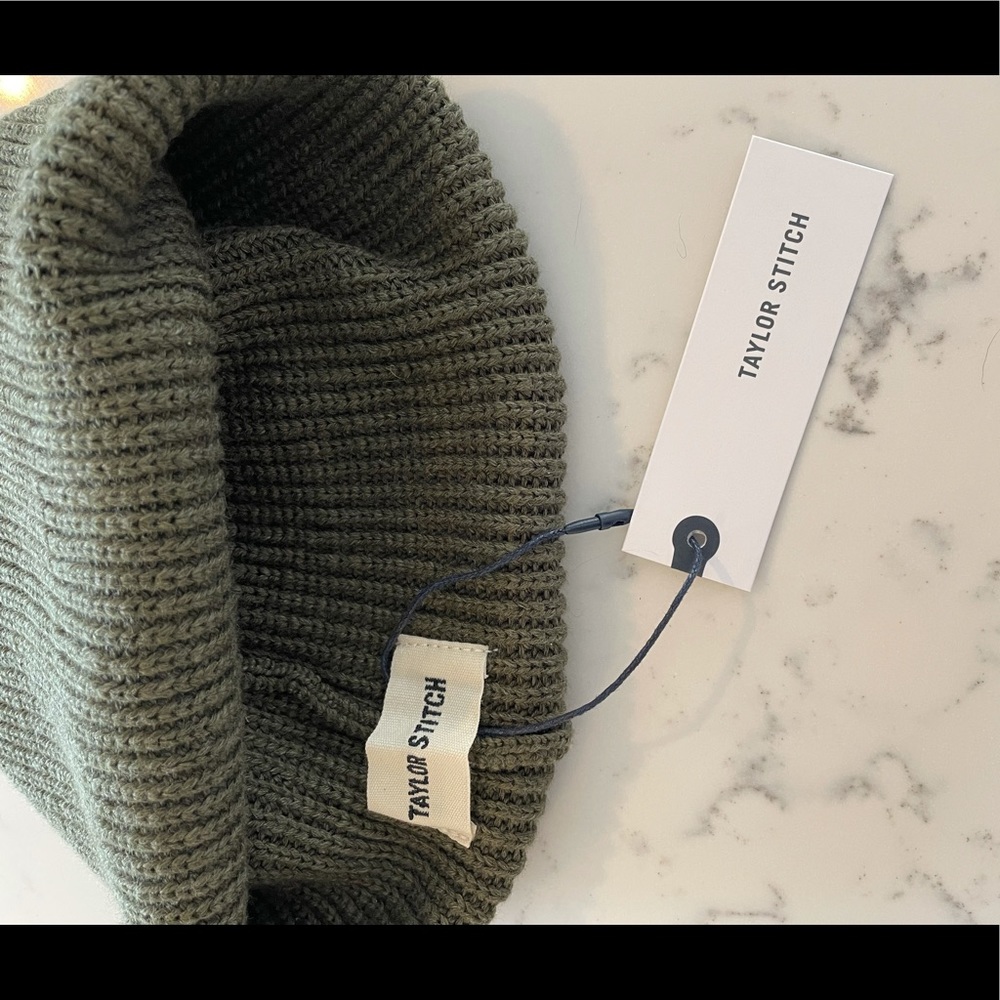 Rib beanie hat